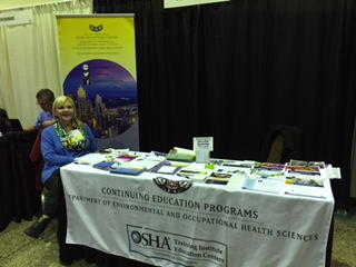 Lynda Krepps at NWC booth